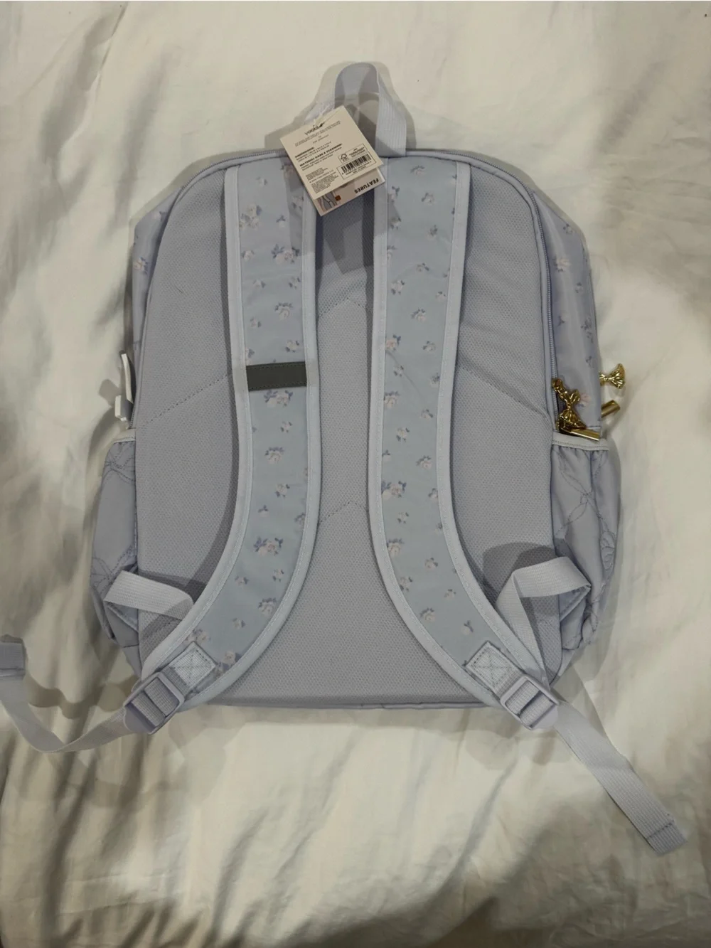 LoveShackFancy x Target - Yoobi Everblooming Rosettes Ditsy Backpack Breezy Blue